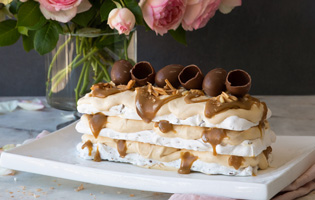 Pavlova Ice Cream Cake
