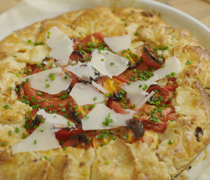 Tomato & Onion Galette