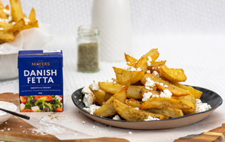 Greek Style Chips with Fetta