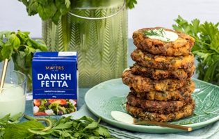 Fetta, Zucchini & Herb Fritters