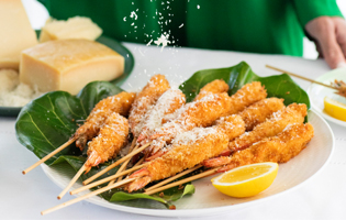 Coconut Crumbed Prawns