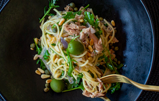 Tuna & Caper Spaghetti