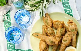 Stuffed Zucchini Flowers