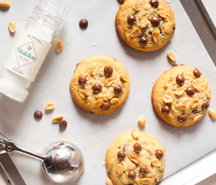 Peanut Butter Choc Chip Cookies