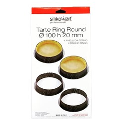 Silikomart Tart Mould Round 4 Ring 100mm