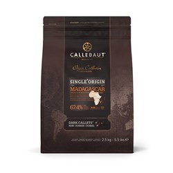 Callebaut Madagascar 67% Dark Callets 4x2.5kg