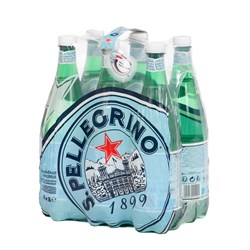 S.Pellegrino Sparkling Mineral Water PET 6x1L