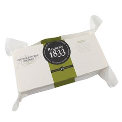 Barbers 1833 Cheddar 4x1.2kg