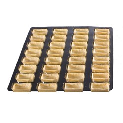 La Rose Noire Tart Shells, Vanilla Mini Rectangle 192x7g