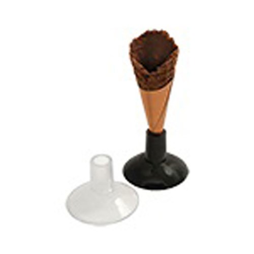 La Rose Noire Mini Cone Stand with Suction, Black