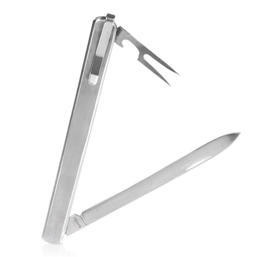 Boska Cheese Taste Knife Fork and Clip