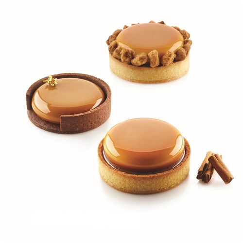 Silikomart Mould Tarte 6 Ring Set