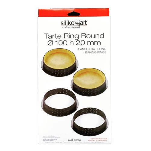 Silikomart Tart Mould Round 4 Ring 100mm