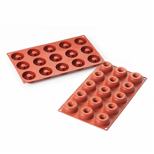 Silikomart Mould Mini Donut 45x15mm