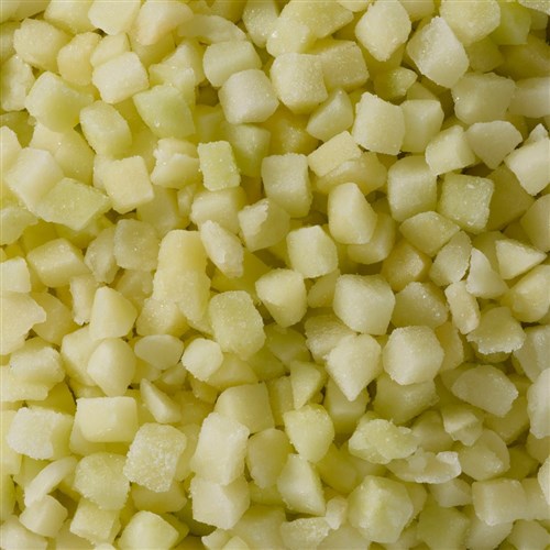 Ravifruit Individually Quick Frozen Apple Diced/Cubed 5x1kg Bag
