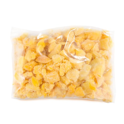 Ravifruit Individually Quick Frozen Mango Cubes 5x1kg Bag