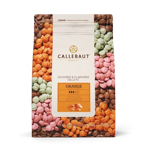 Callebaut Orange Callets 4x2.5kg