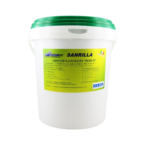 Sanrilla Sicilian Olives Bucket 2x5kg